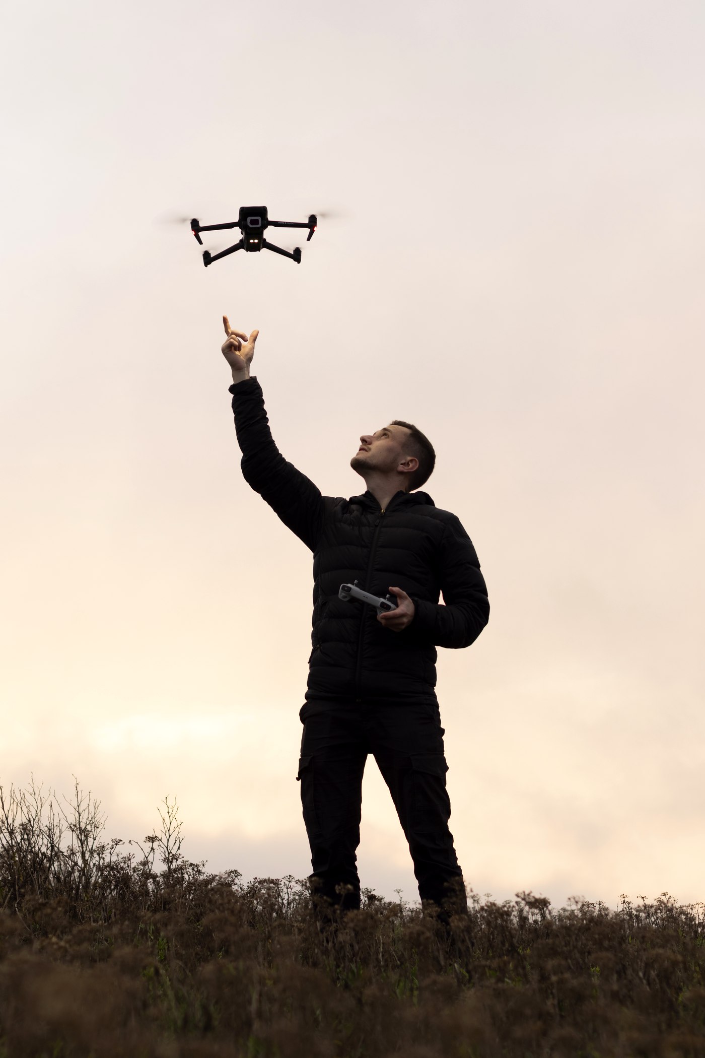 Nicolas Le Bozec en tournage drone